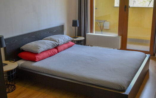 Cozy and spacious 1 bedroom apartment with terrace by the Danube, district 13